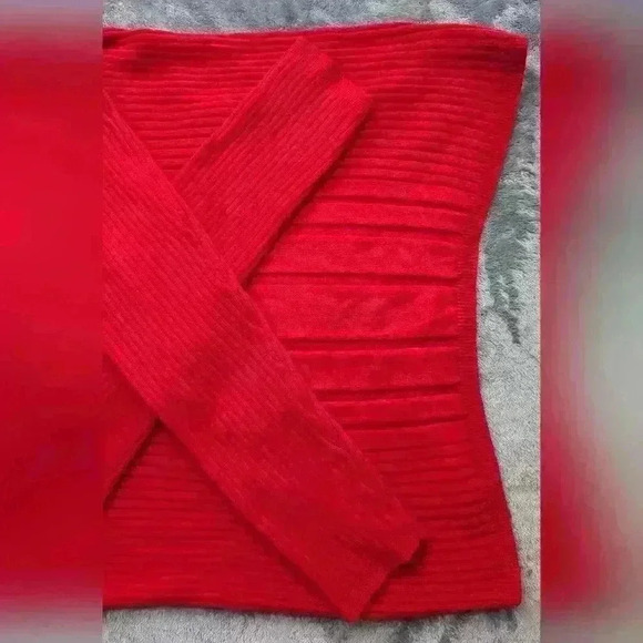 Liz Claiborne Studio Sweater Womens Size Medium Turtleneck Cotton Knit Sweater - Picture 2 of 10